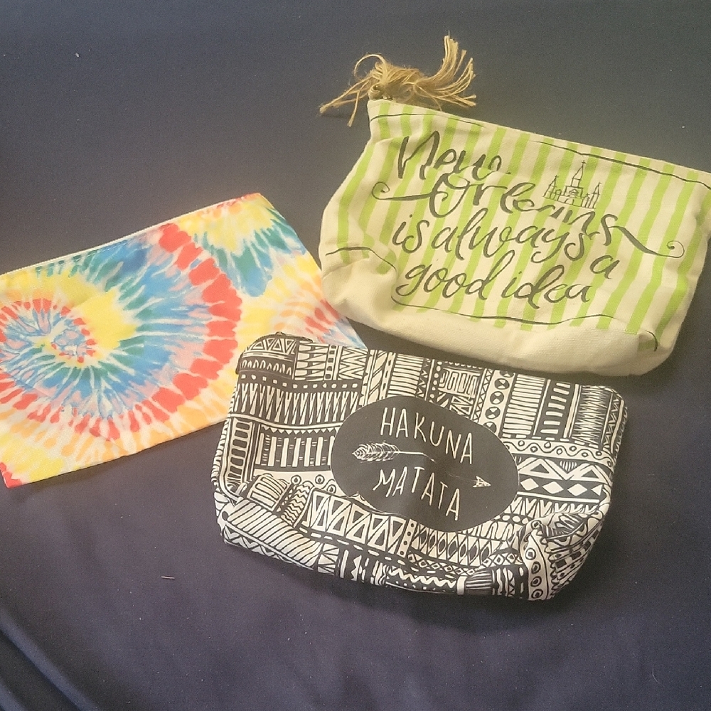 3 Makeup Bags